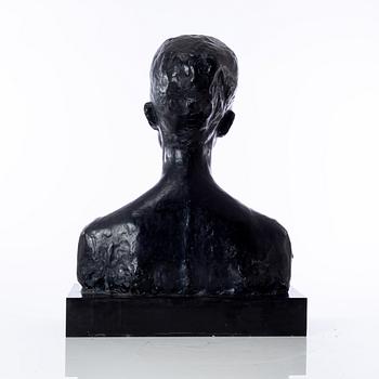 Gudmar Olovson, sculpture. Signed. Numbered. Foundry mark. Bronze, total height 66 cm, length 50 cm.