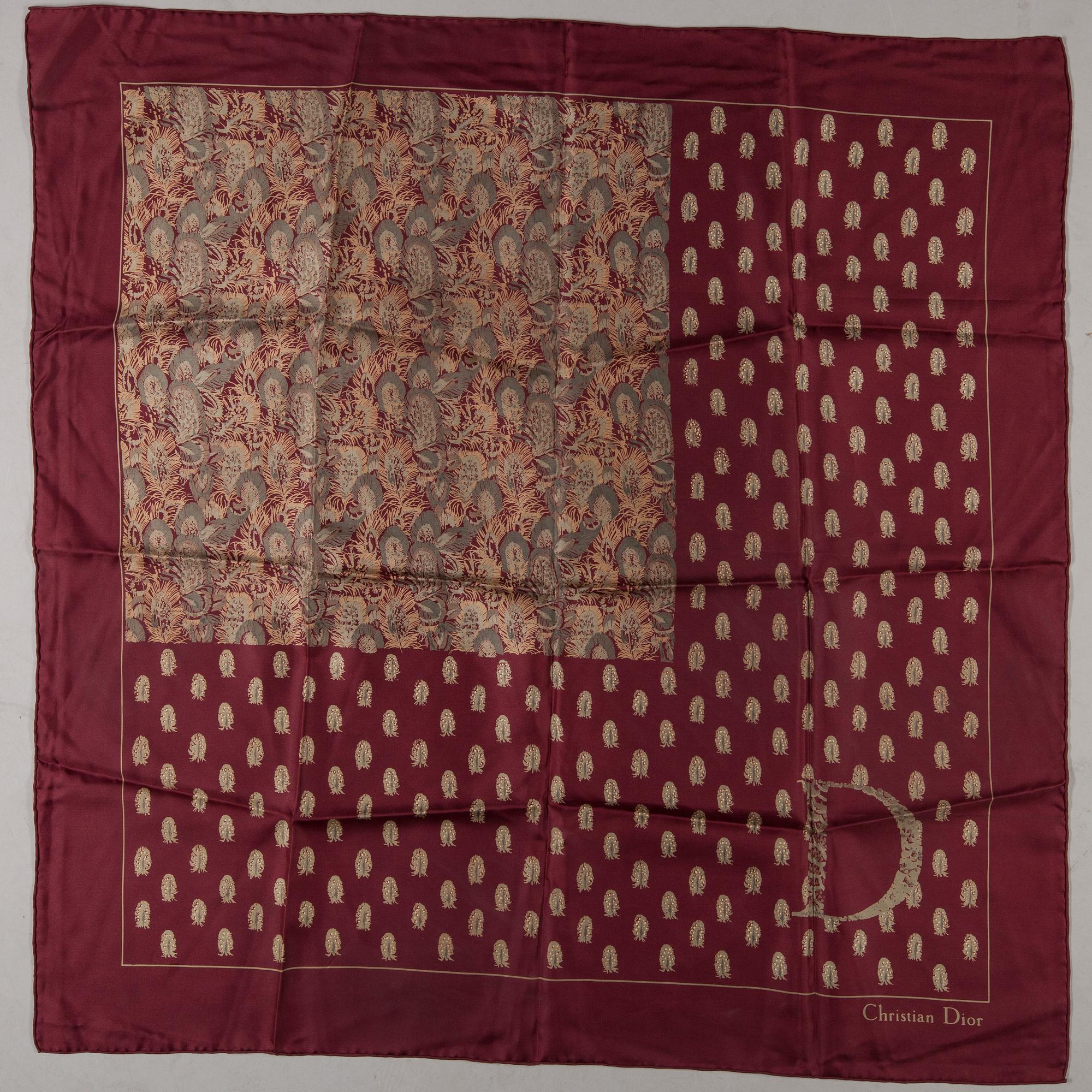 SCARF, Christian Dior.