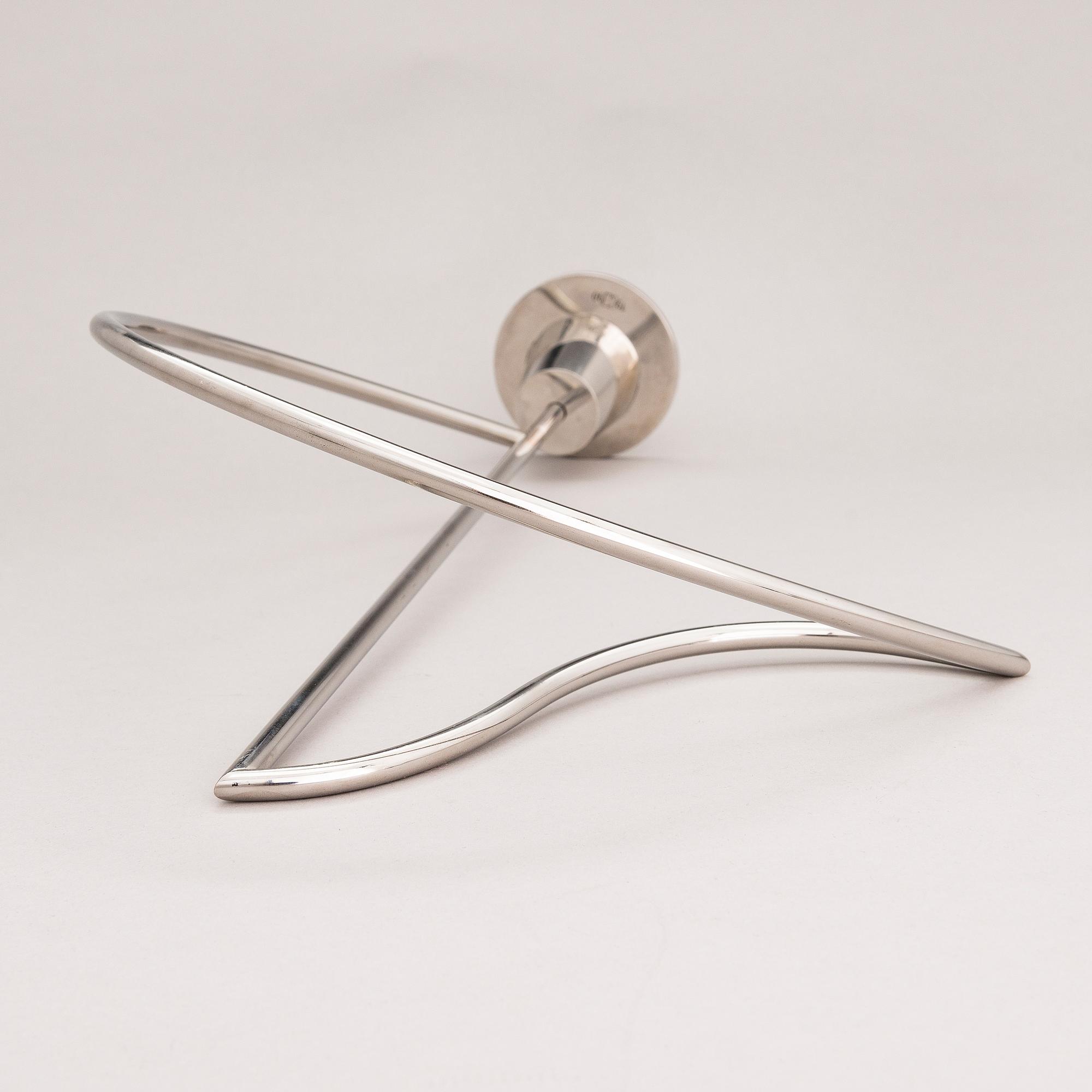 KARI HUHTAMO, sculpture, steel, signed and dated 1990, numbered 2/5.