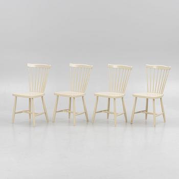 Four chairs, from Stockaryd, dated -79.