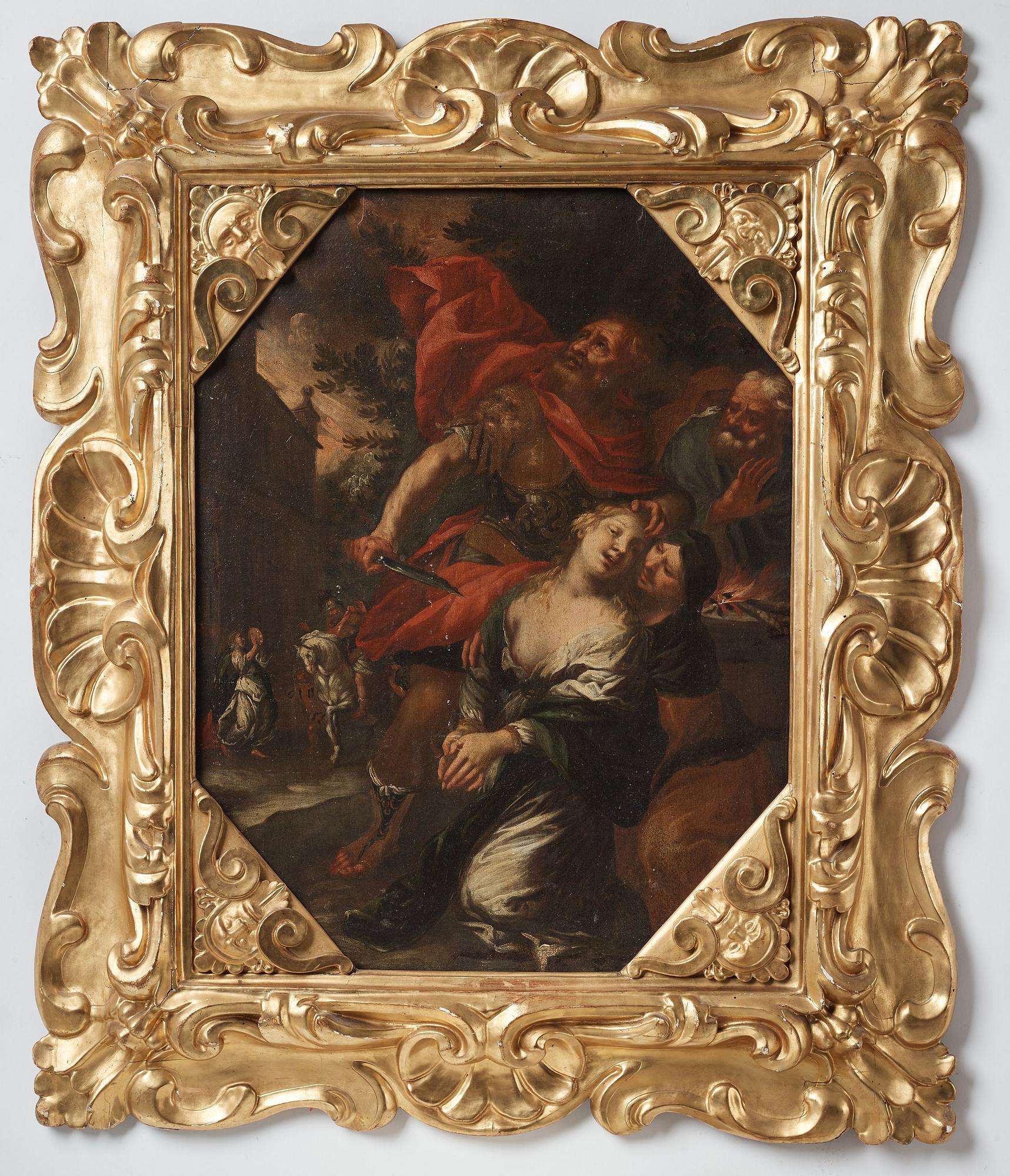 ITALIENSK SKOLA, 16/1700-TAL , Ifigenias offer.