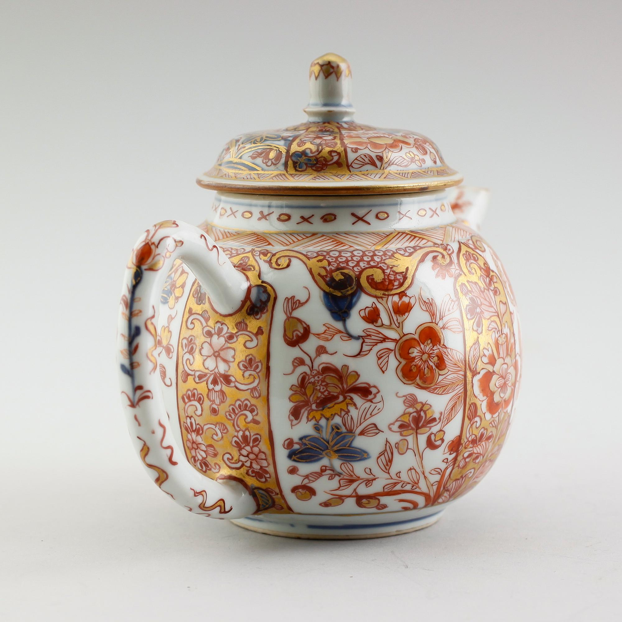 TEKANNA, porslin, Kina, 1700-tal.