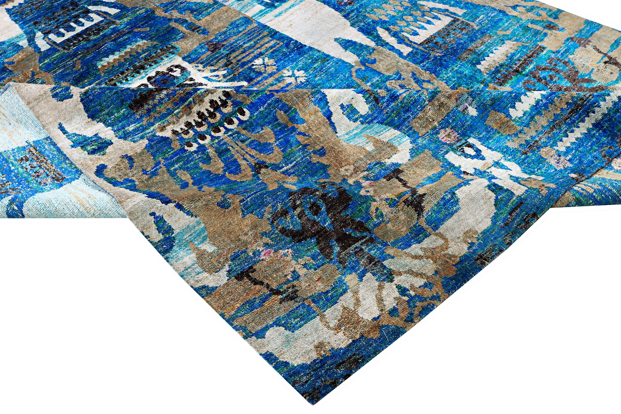 An oriental carpet, c. 356 x 261 cm.