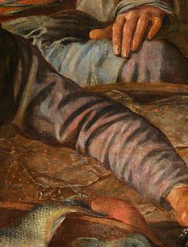 Joachim Beuckelaer, A fish market outside the city gate of Antwerp.