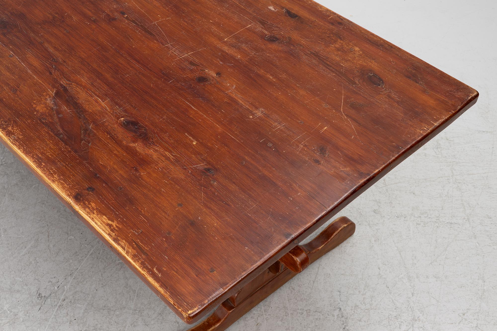 Bock table, from around the year 1900.