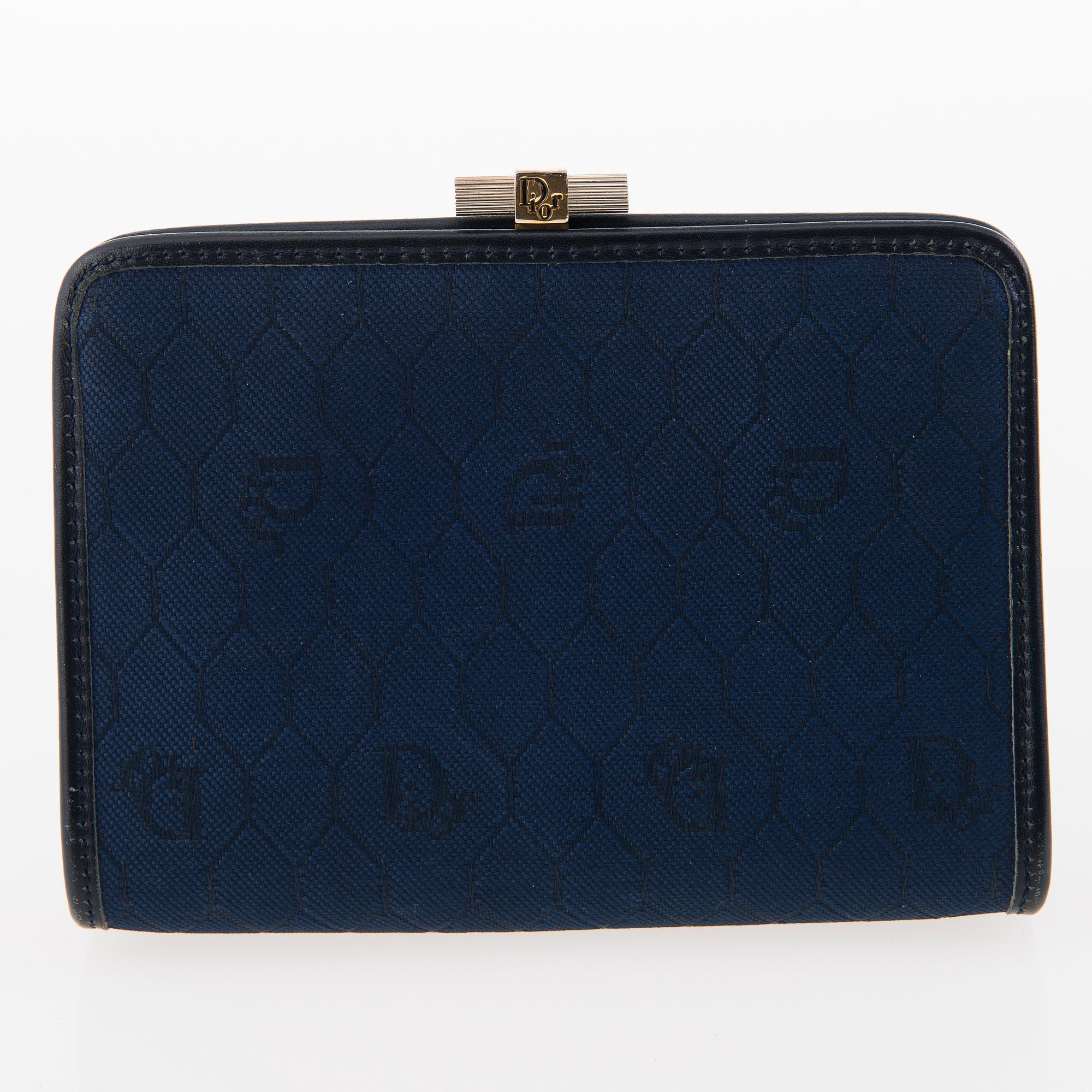 CHRISTIAN DIOR Scarf, Purse and Makeup Pouch.