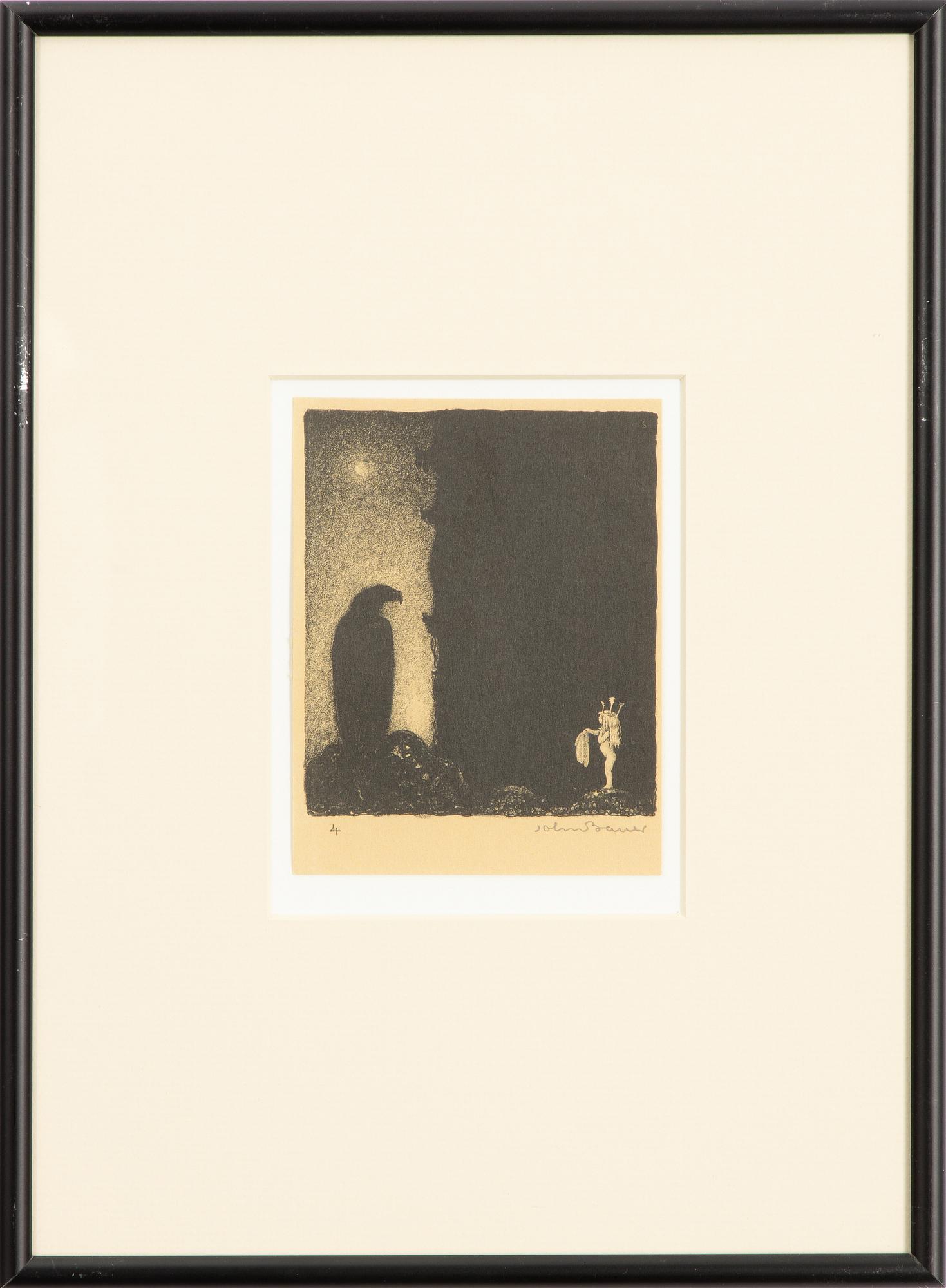 John Bauer, "Här har du allt, som återstår av mina kläder".