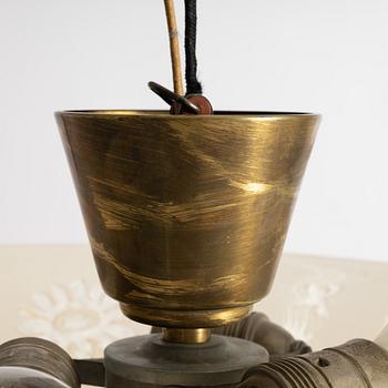 Ceiling lamp, Swedish Modern, 1940s.