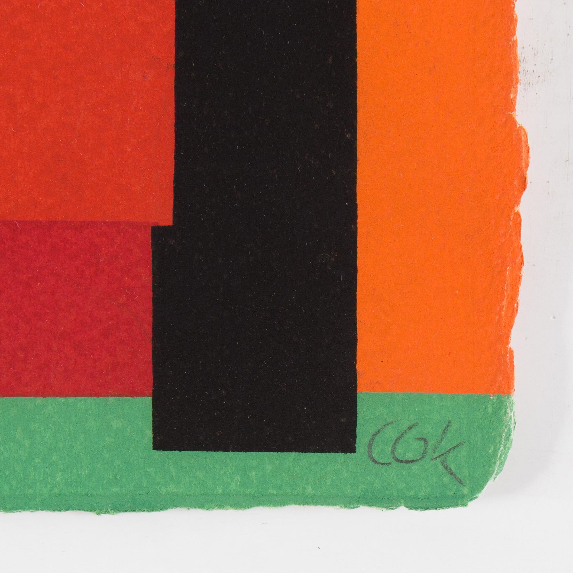 PARTI GRAFIK, 9 delar, mesta dels litografier, b.la C Göran Karlsson, Malcom Morley mm, samtliga signerade.