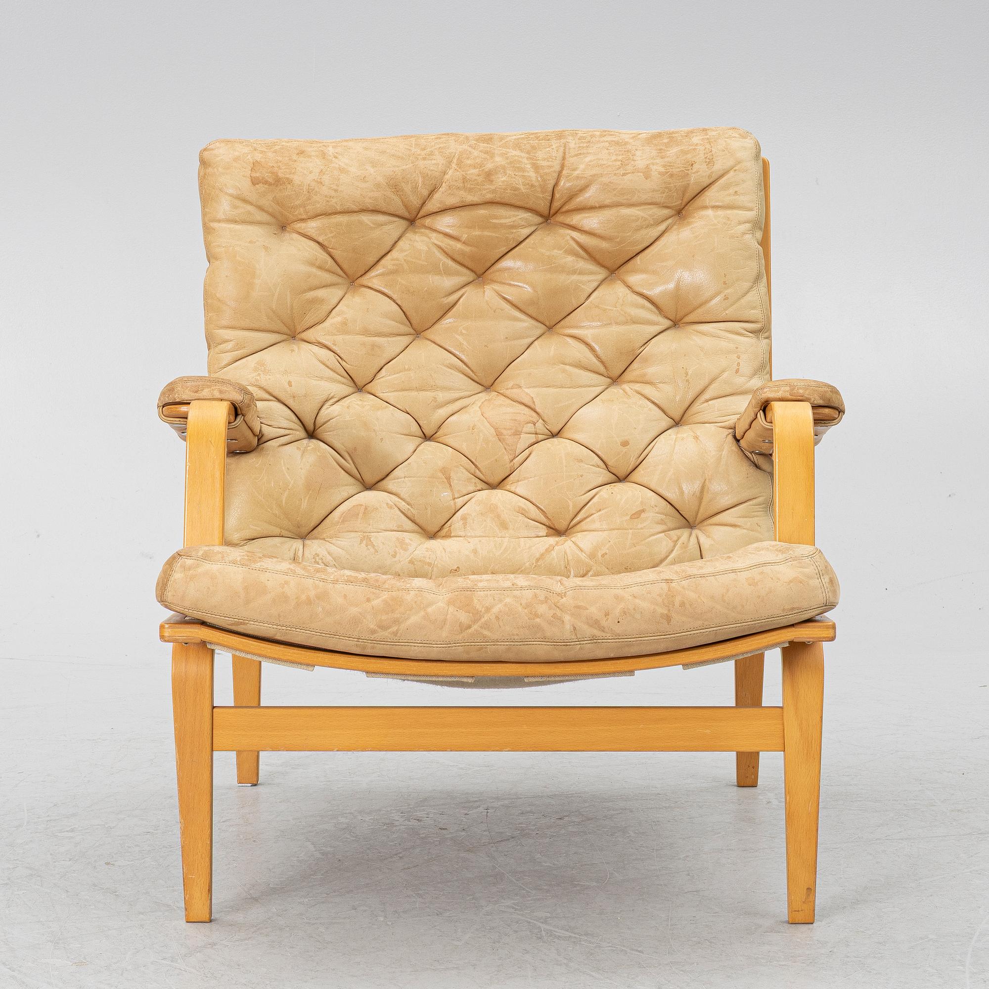 Bruno Mathsson, an 'Ingrid' armchair, Dux.