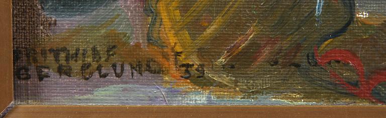 FRITHIOF BERGLUND, olja på duk, sign o dat-39.