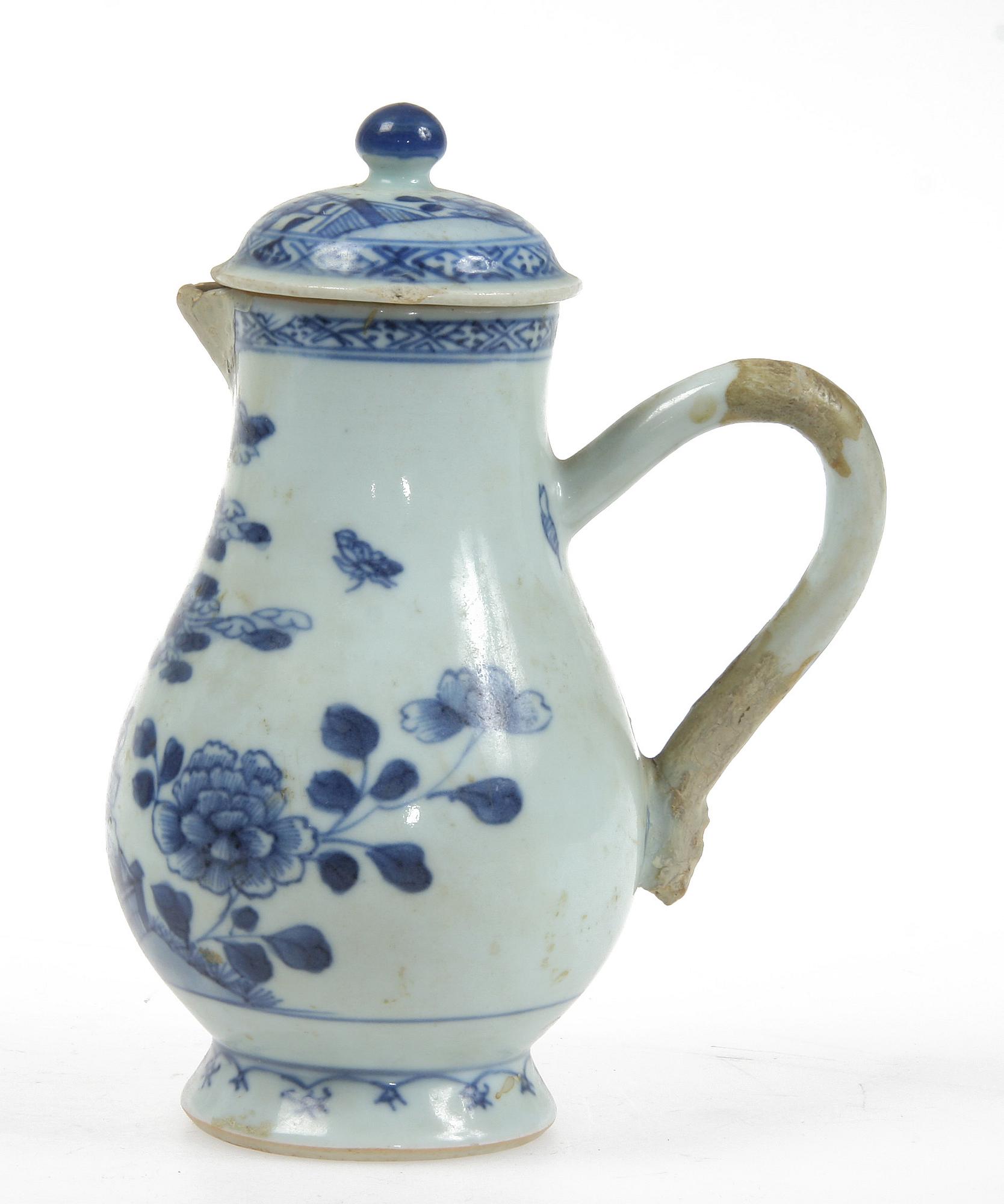 PARTI PORSLIN, 6 delar, Kina, 1700-tal.