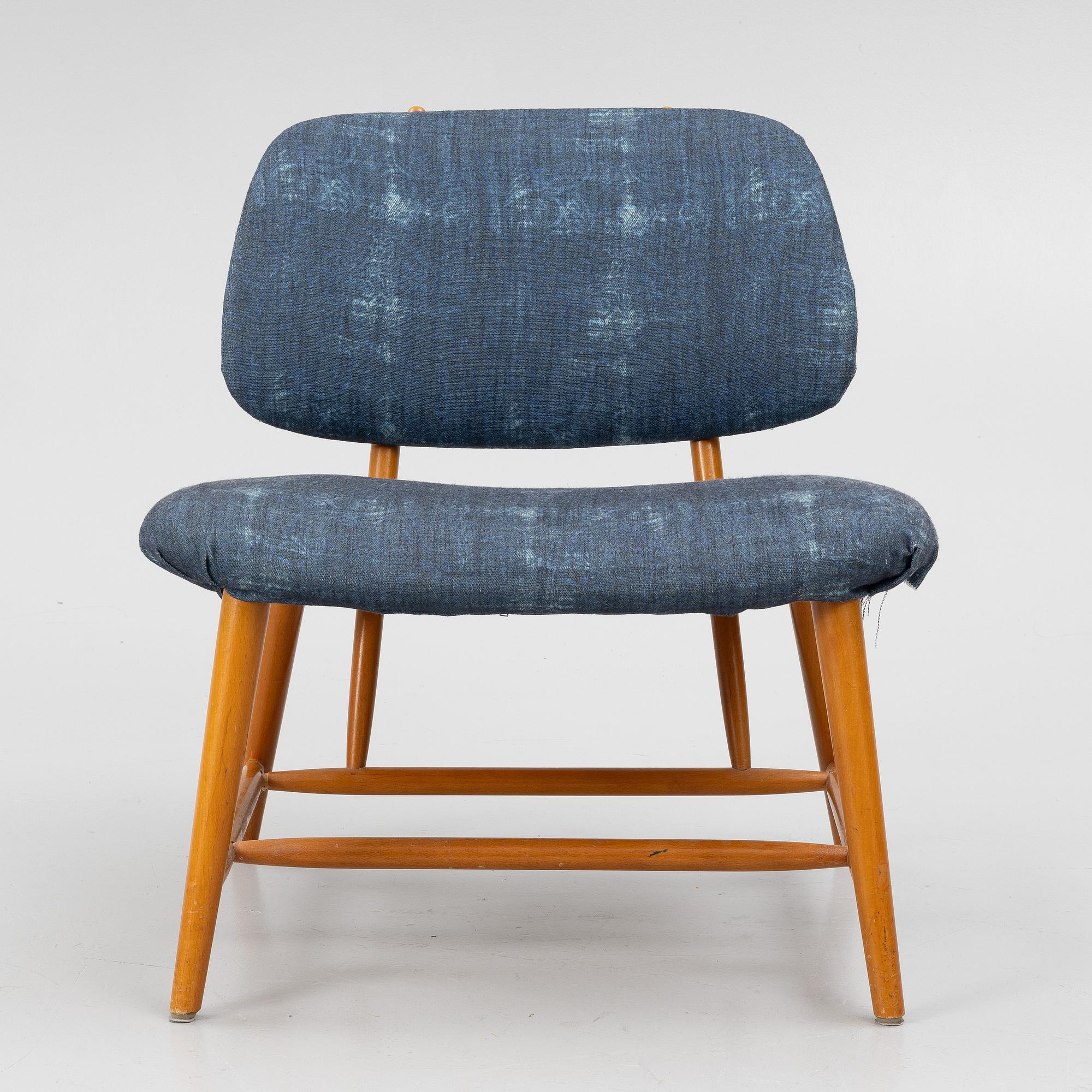 Alf Svensson, a 'TeVe' armchair, Bra Bohag, Studio Ljungs Industrier 1950s.