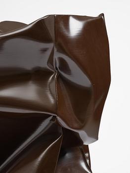 Angela de la Cruz, "Standing Box Large (Brown)".