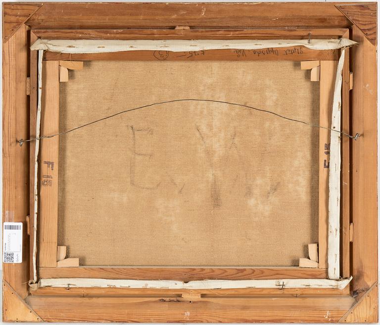 ELLIS WALLIN, oil on canvas, signed and dated -38.