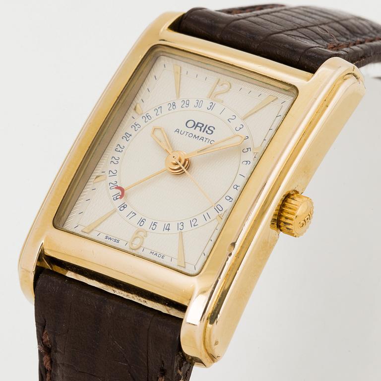 ORIS, Classic Rectangular, wristwatch, 26 x 38 mm.