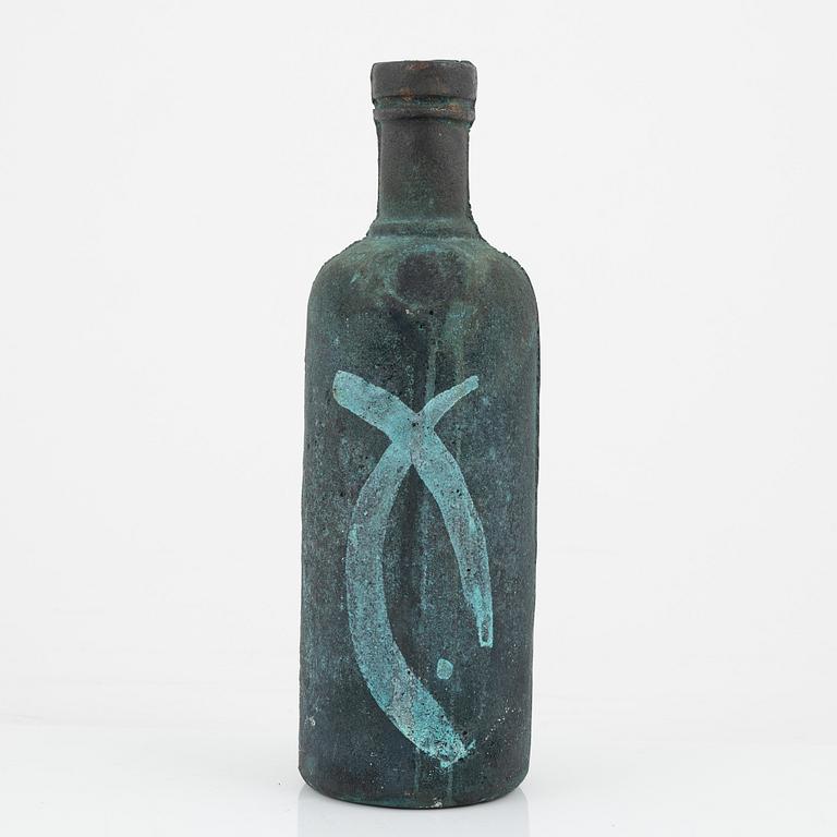 Bo Andersson, skulptur, gjutjärn, "Absolut Art", 1990-tal.