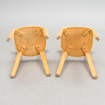 A set of four mid-20th century '69' chairs for Artek, Finland.