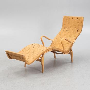 Bruno Mathsson, a 'Pernilla' easy chair, Firma Karl Mathsson, Värnamo, Sweden 1970.