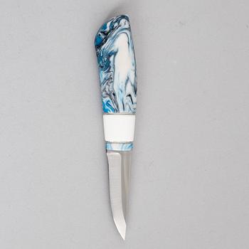 Patrik Nilsson, knife, signed and dated -15.