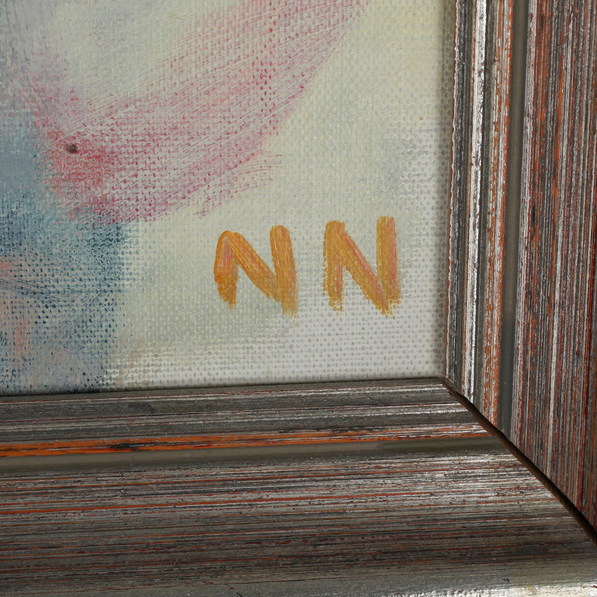 NILS NILSSON, olja på duk, monogramsignerad.