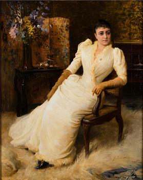 229. Albert Edelfelt, MADAME COHEN.