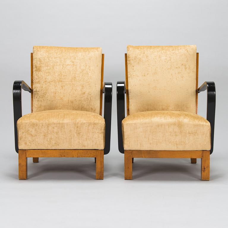 Nojatuolipari, "Panu", malli 234, Asko, 1930-luku.