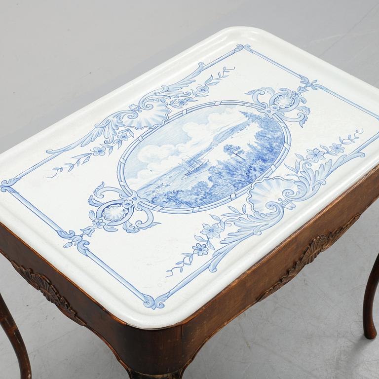 Teatable, signed John Sjöstrand 1930.
