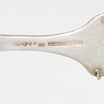 Cutlery, 62 pcs, silver, Sweden, including Bolidensilver, Sven O Falk, Nederkalix 1945.