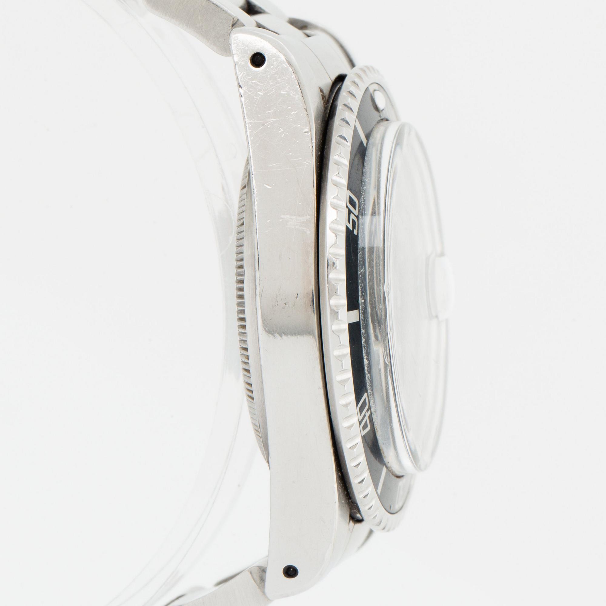 ROLEX, Submariner, "White Mark III", "Blue Bezel".
