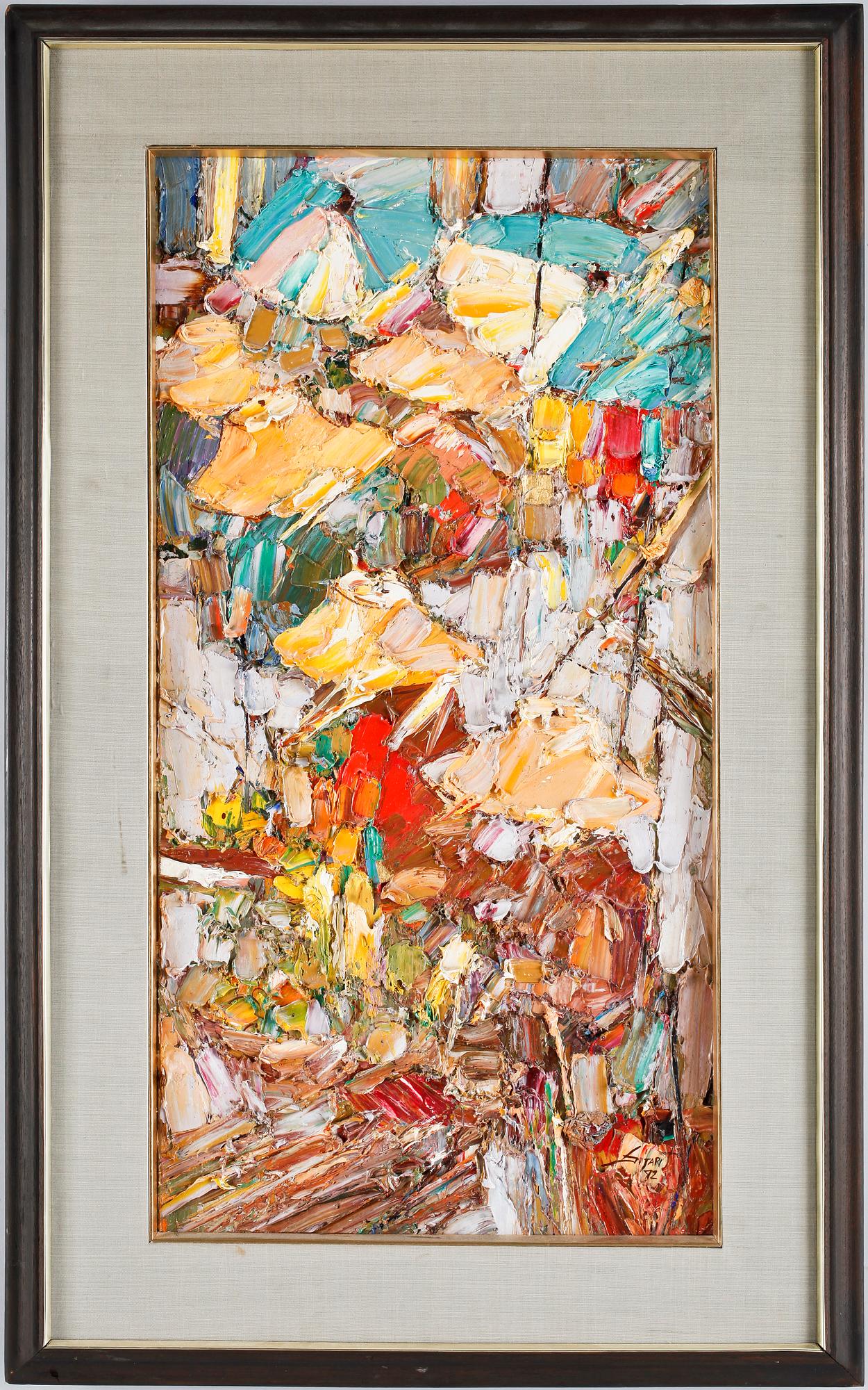 SUJARIT HIRANKUL, olja på duk, sign o dat 72.