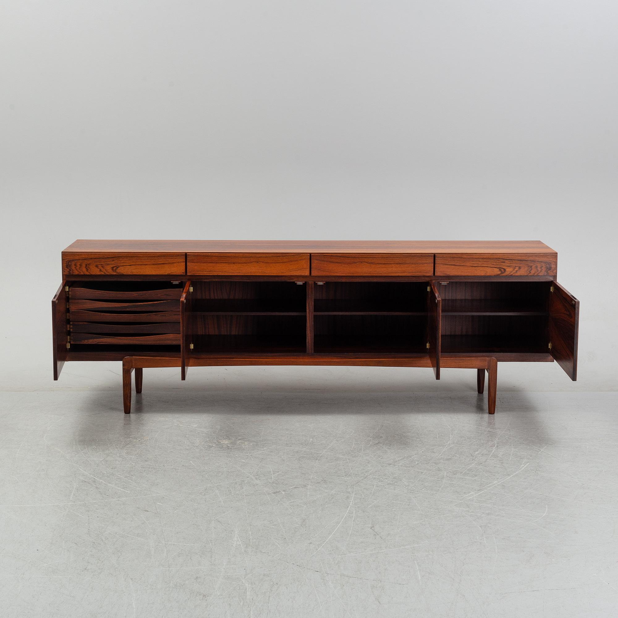 A rosewood sideboard by Ib Kofod Larsen for Faarup, 1960's/1970's.