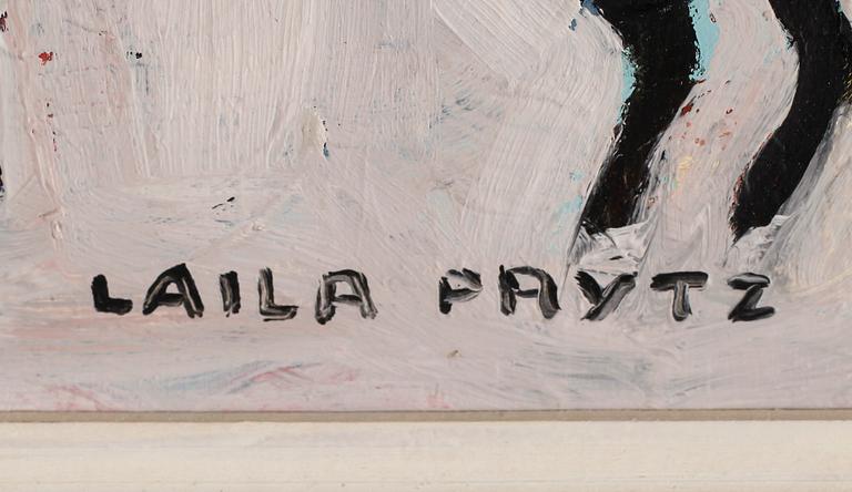 LAILA PRYTZ, olja på pannå, signerad och daterad 1959.