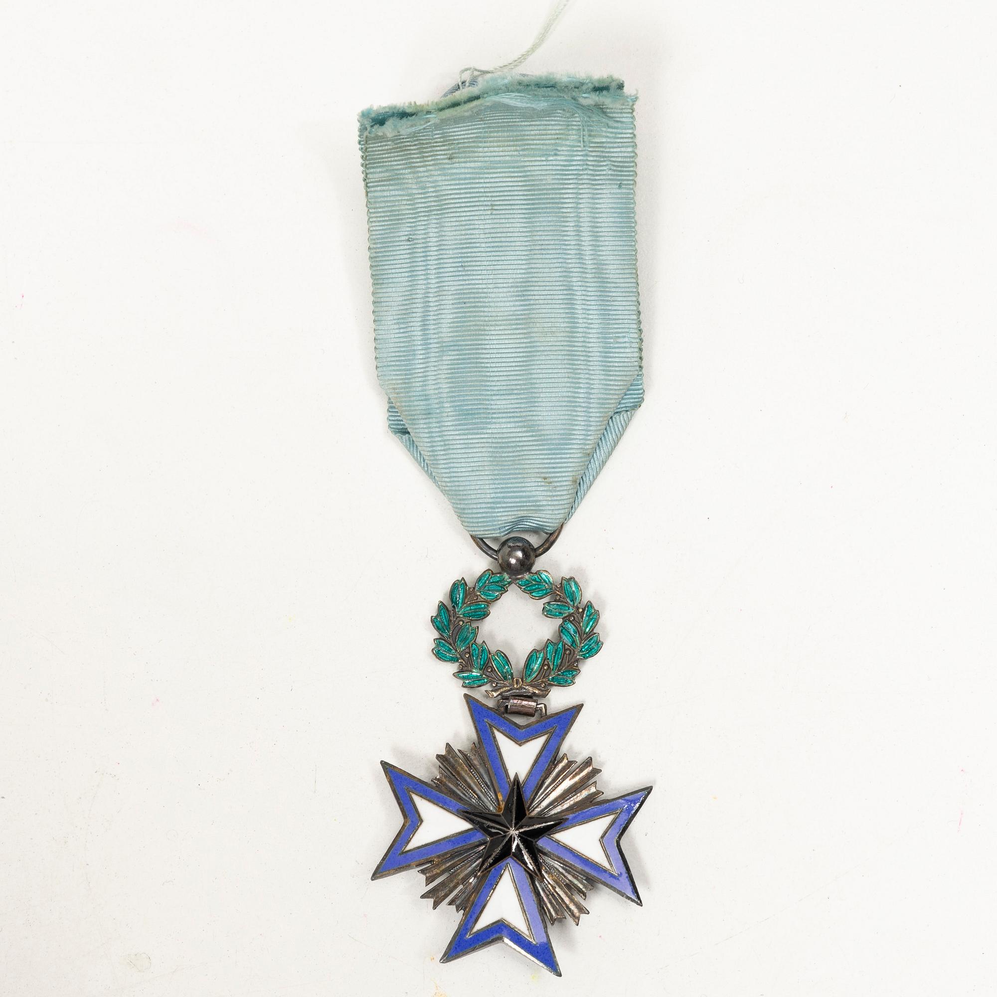 Order of the Black Star, Benin, Knight's cross.