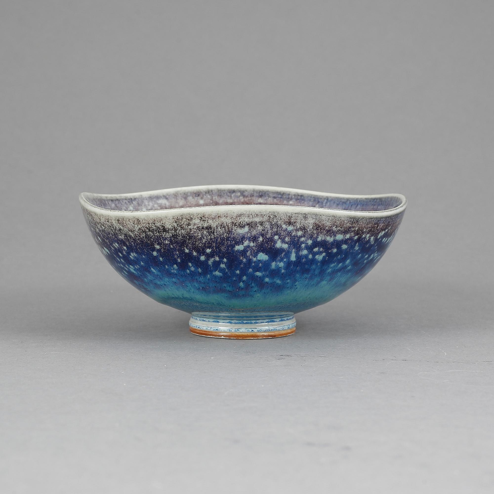 SKÅL, stengods. Berndt Friberg, Gustavsberg studio 1964.