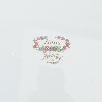 Rörstrand, service, 49 pieces, "Lotus", second half of the 20th century.