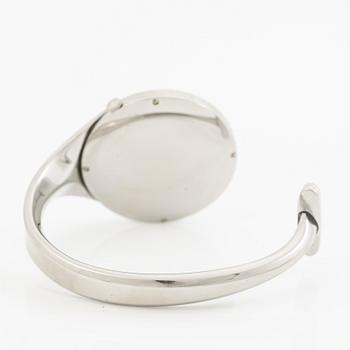 Georg Jensen, design Vivianna Torun Bülow-Hübe , wristwatch, 33 mm.