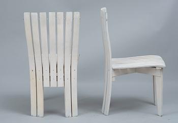 Alvar Aalto, A SET OF TWO GARDEN CHAIRS.