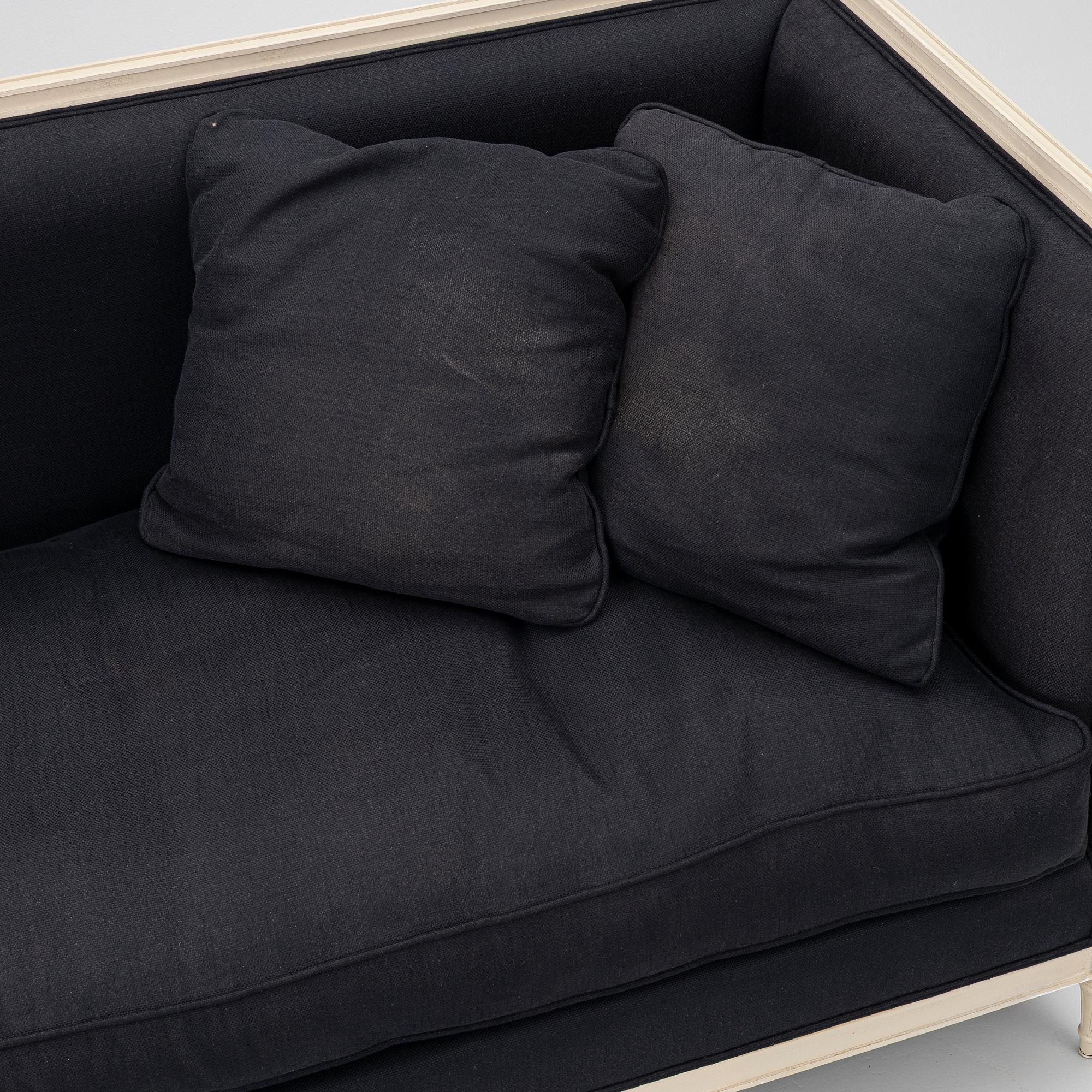 Oscar & Clothilde, sofa, Gustavian style, contemporary.