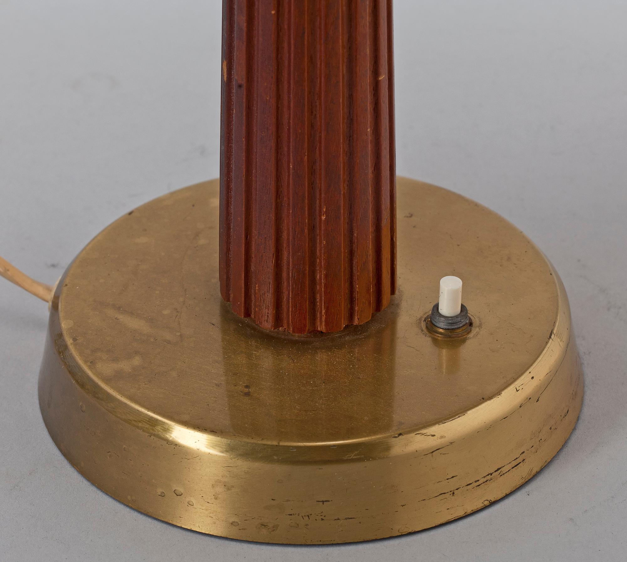 BORDSLAMPA, Ateljé Lyktan, Åhus, 1940-tal.