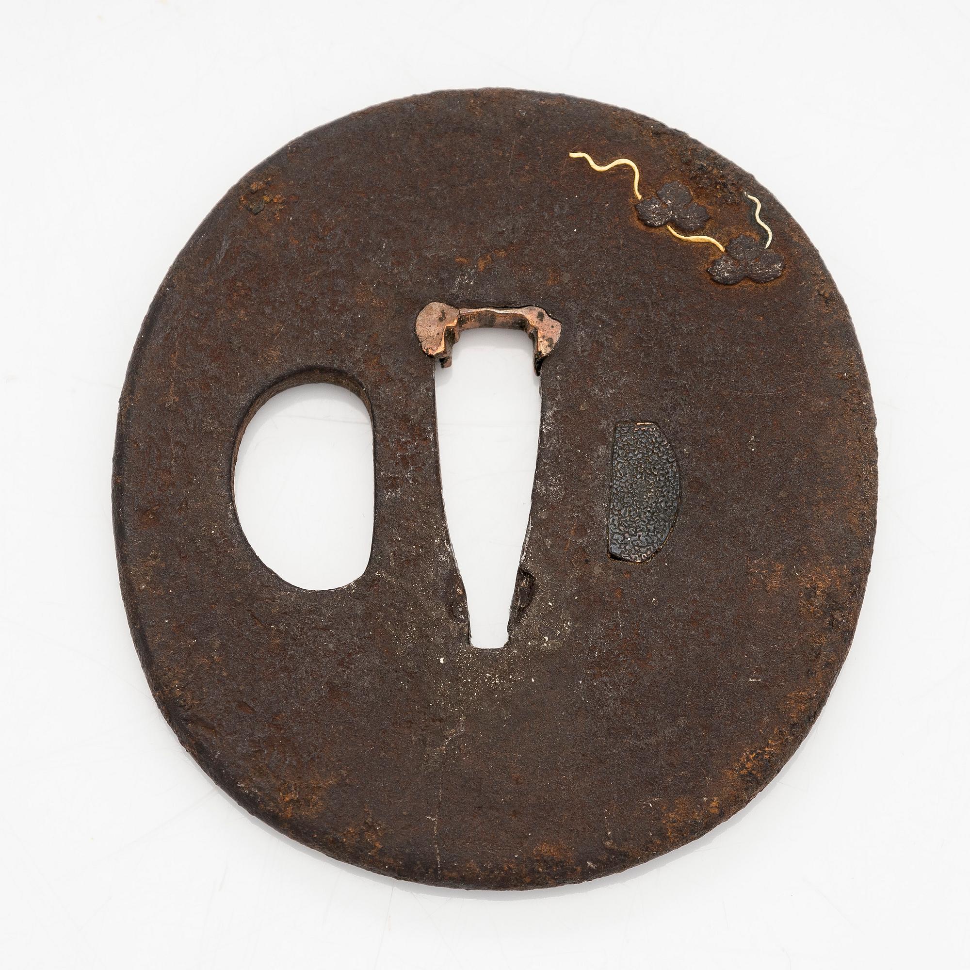Tsuba ja tsuka, Japani.