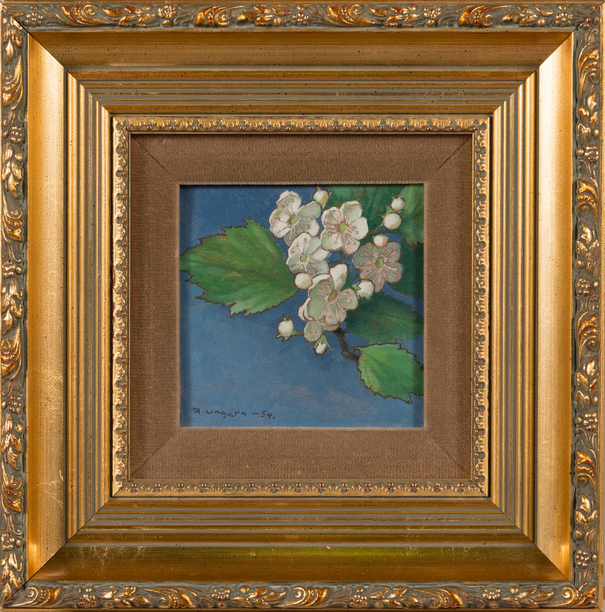 RAGNAR UNGERN, oil on board, signed and dated -54.