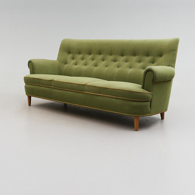SOFFA, "Hemmakväll", Carl Malmsten, 1900-talets mitt.