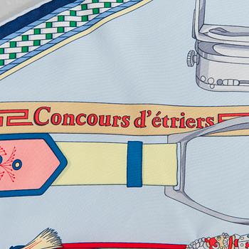 Hermès, scarf, "Concours d'etriers".