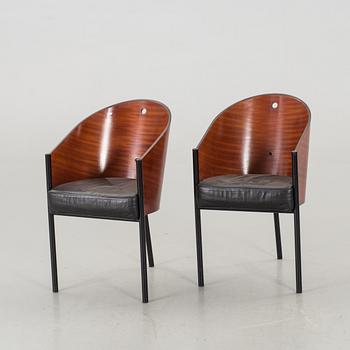 A PAIR OF PHILIPPE STARCK "COSTES" CHAIRS, Alepht, Driade, Italy.