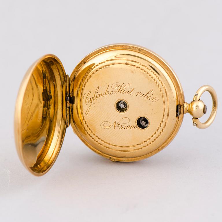 A POCKET WATCH, 34 mm.