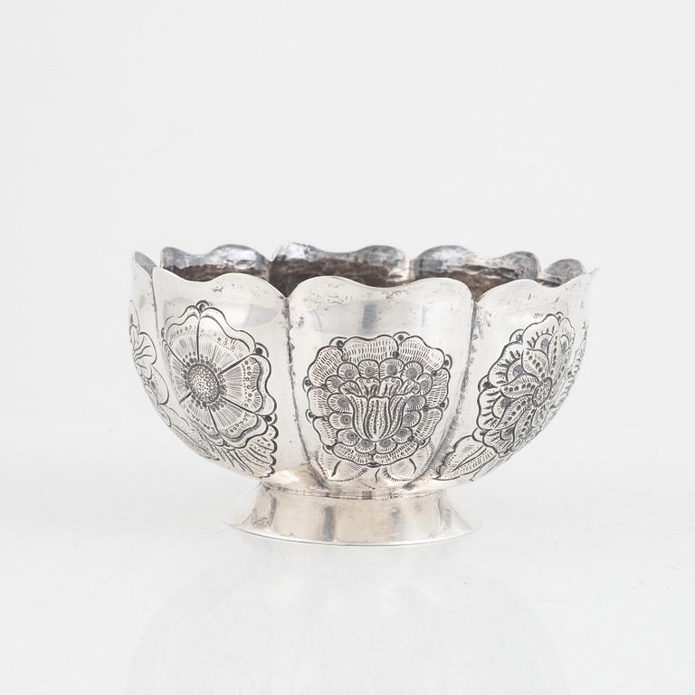 Skål, sterlingsilver, 1900-tal.