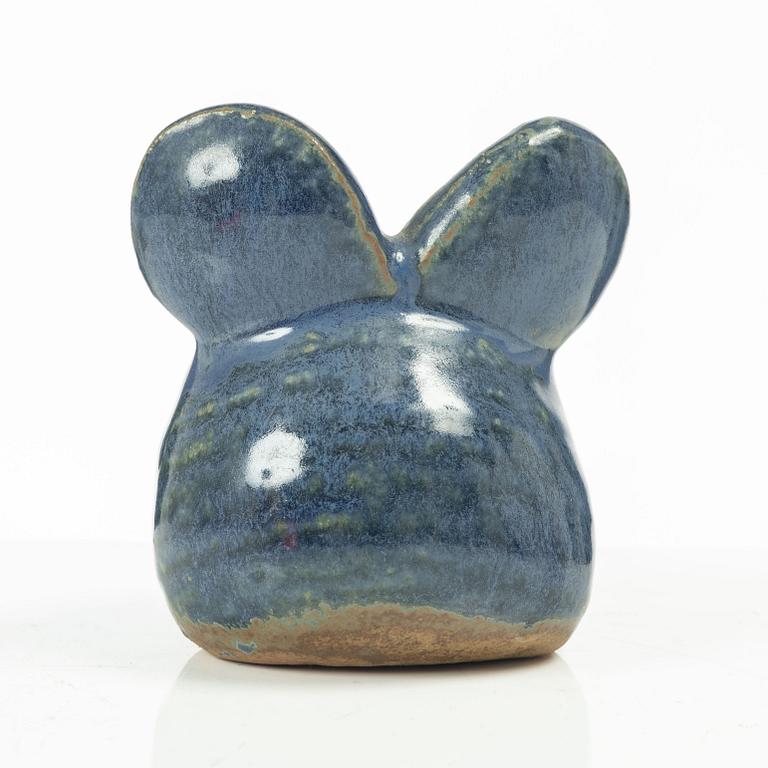 Lisa Larson, figurin, stengods, "Spökmusen" ur serien "Menageri", Gustavsberg.