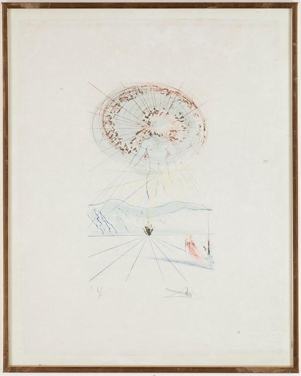 SALVADOR DALÍ, Etsning. Sign L/L.