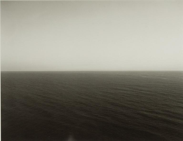 Hiroshi Sugimoto, "Pacific Ocean, Oregon", 1985.